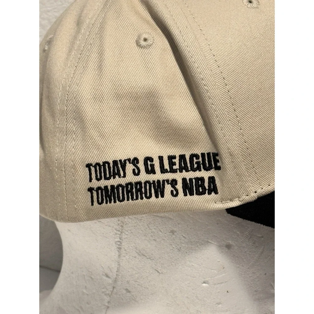 ilthy Hat Cap G League Basketball SnapBack Cream Black Felt Brim Rare